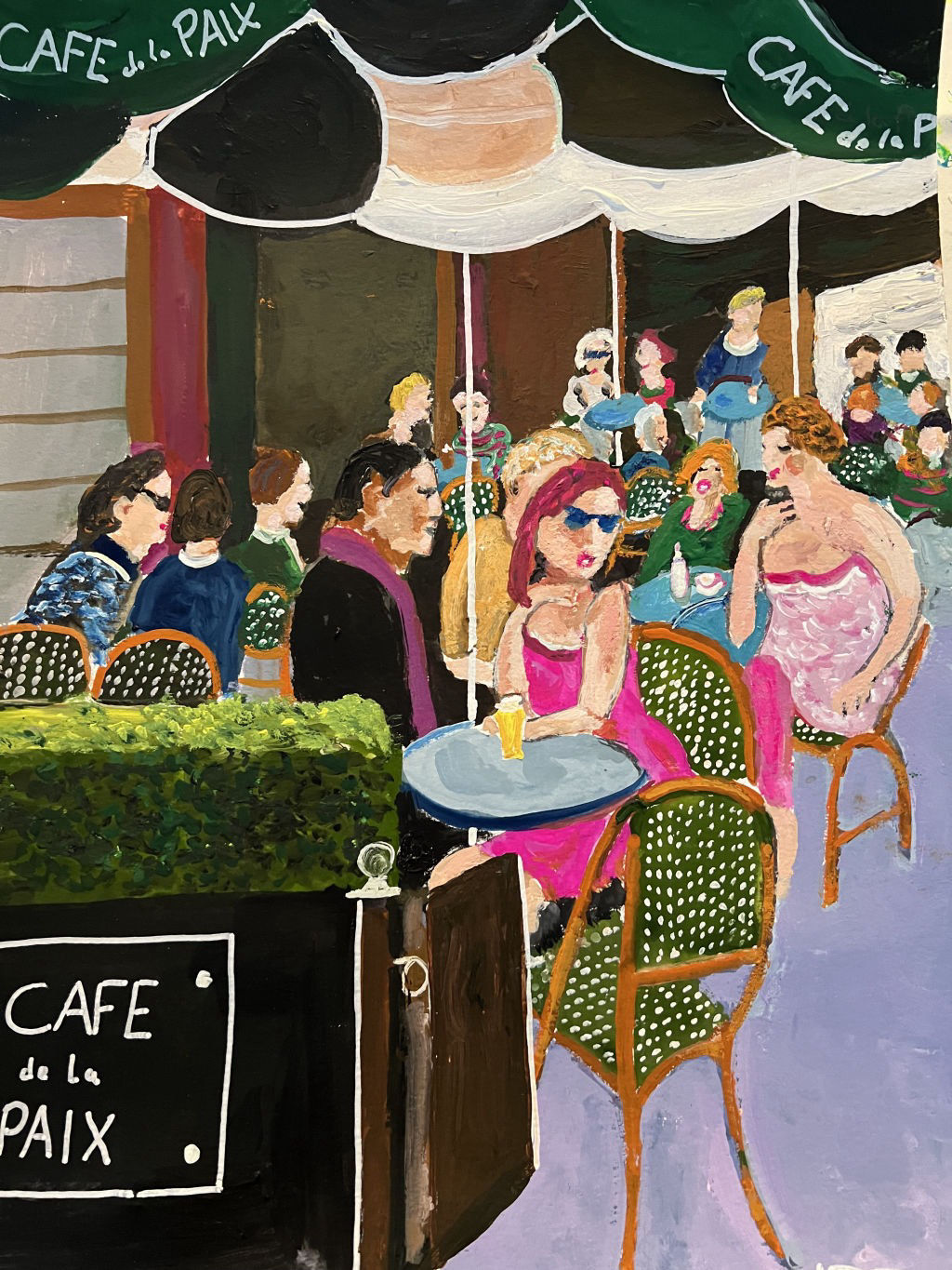 'Café de la Paix', 2024, ett konstverk av Anders Gabrielsson