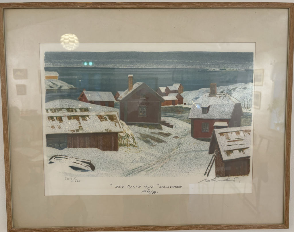 'Nr 1, lito', ett konstverk av Roland Svensson