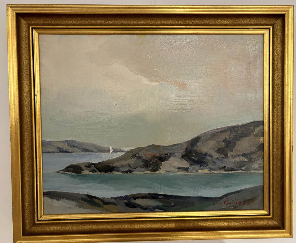 'Nr 3, olja', ett konstverk av Lars Boëthius