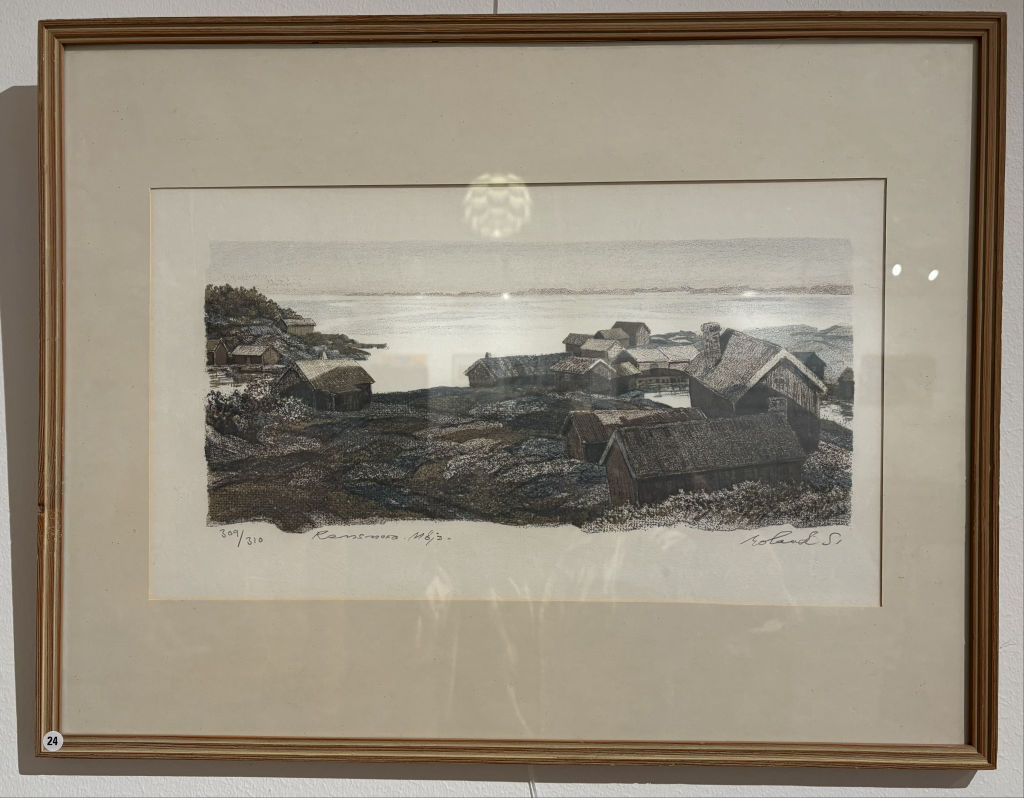 'Nr 7, lito', ett konstverk av Roland Svensson