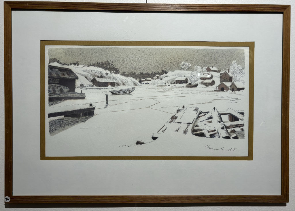 'Nr 9, lito', ett konstverk av Roland Svensson