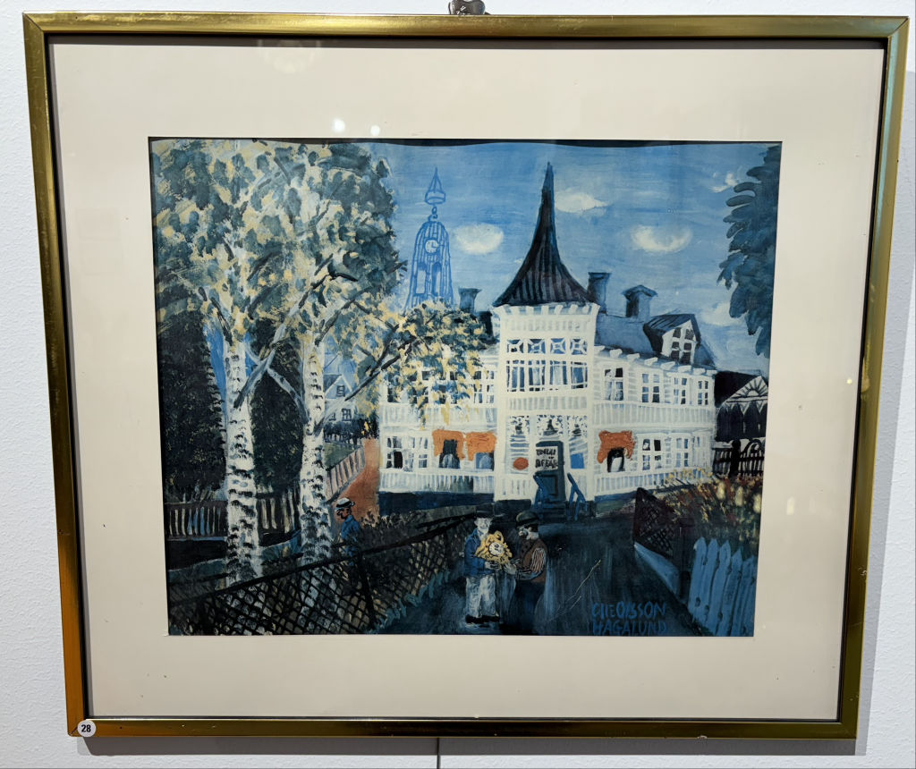 'Nr 11, tryck', ett konstverk av Olle Olsson-Hagalund