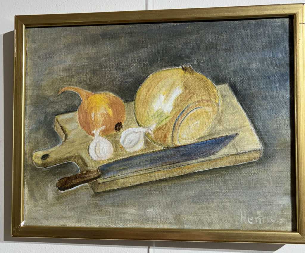 'Nr 16, akryl', ett konstverk av Henny Ahlinder