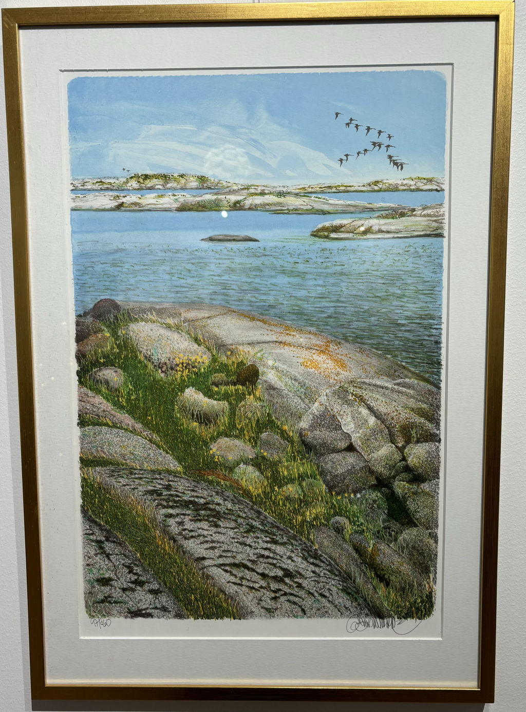 'Nr 19, lito', ett konstverk av Göran Hahne