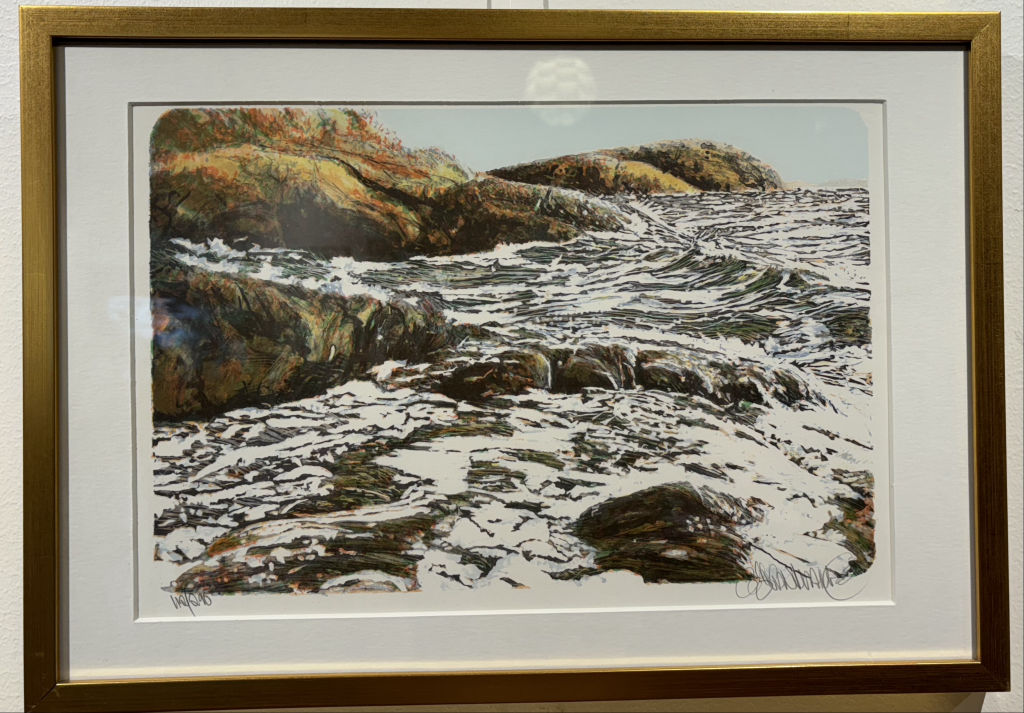 'Nr 22, lito', ett konstverk av Göran Hahne