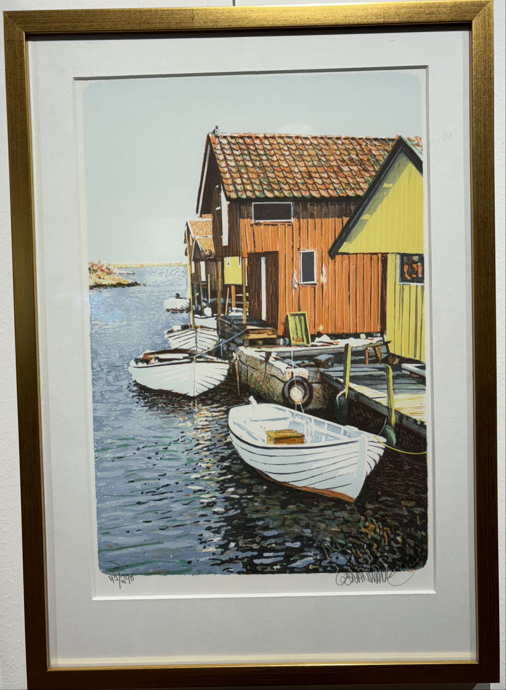 'Nr 24, lito', ett konstverk av Göran Hahne