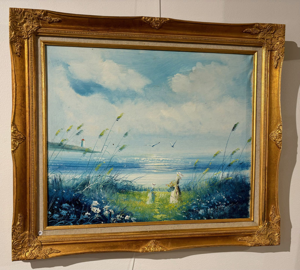 'Nr 14, olja', ett konstverk av NN