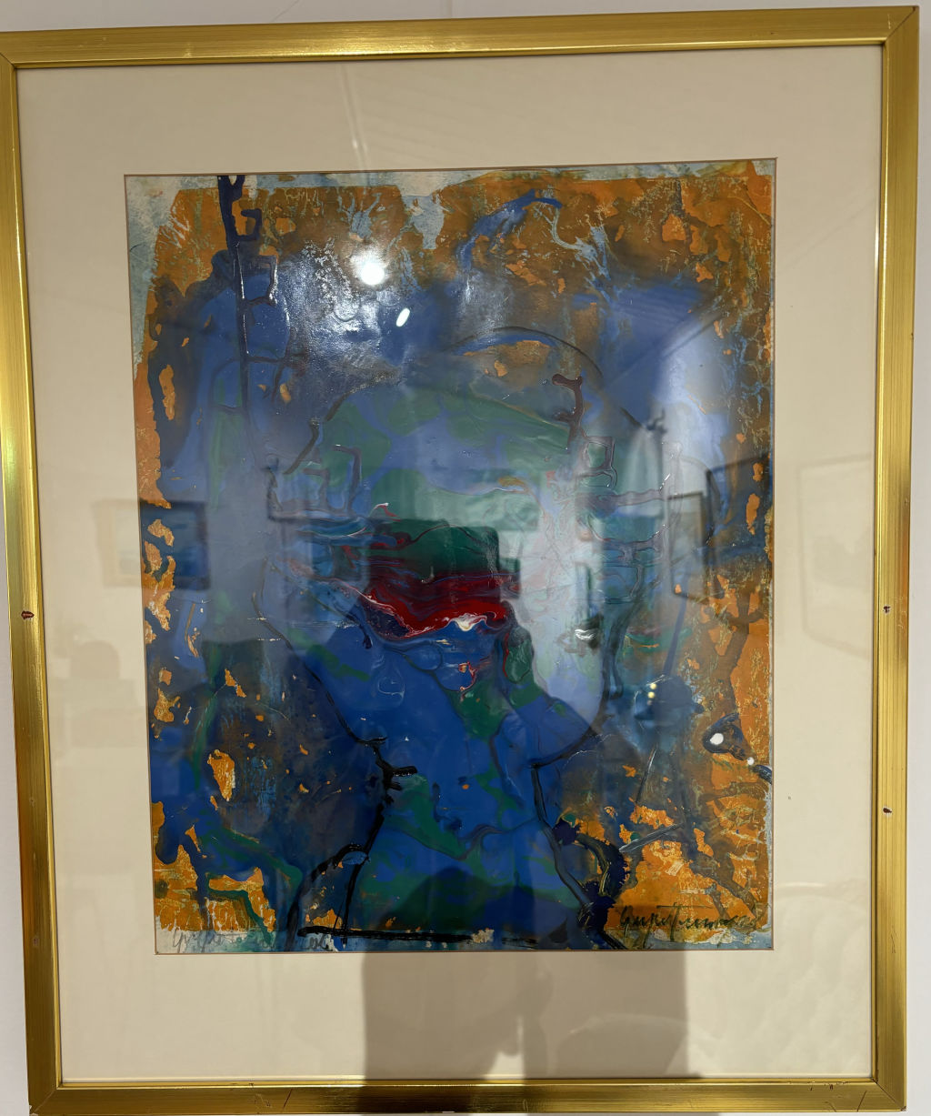 'Nr 4, akryl', ett konstverk av A Thuresson