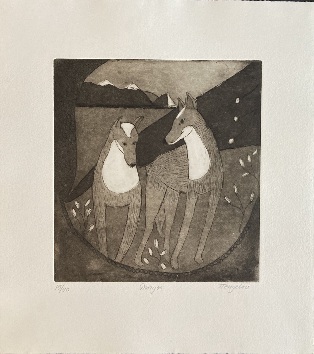 'Dingos', ett konstverk av Ingrid Tengelin