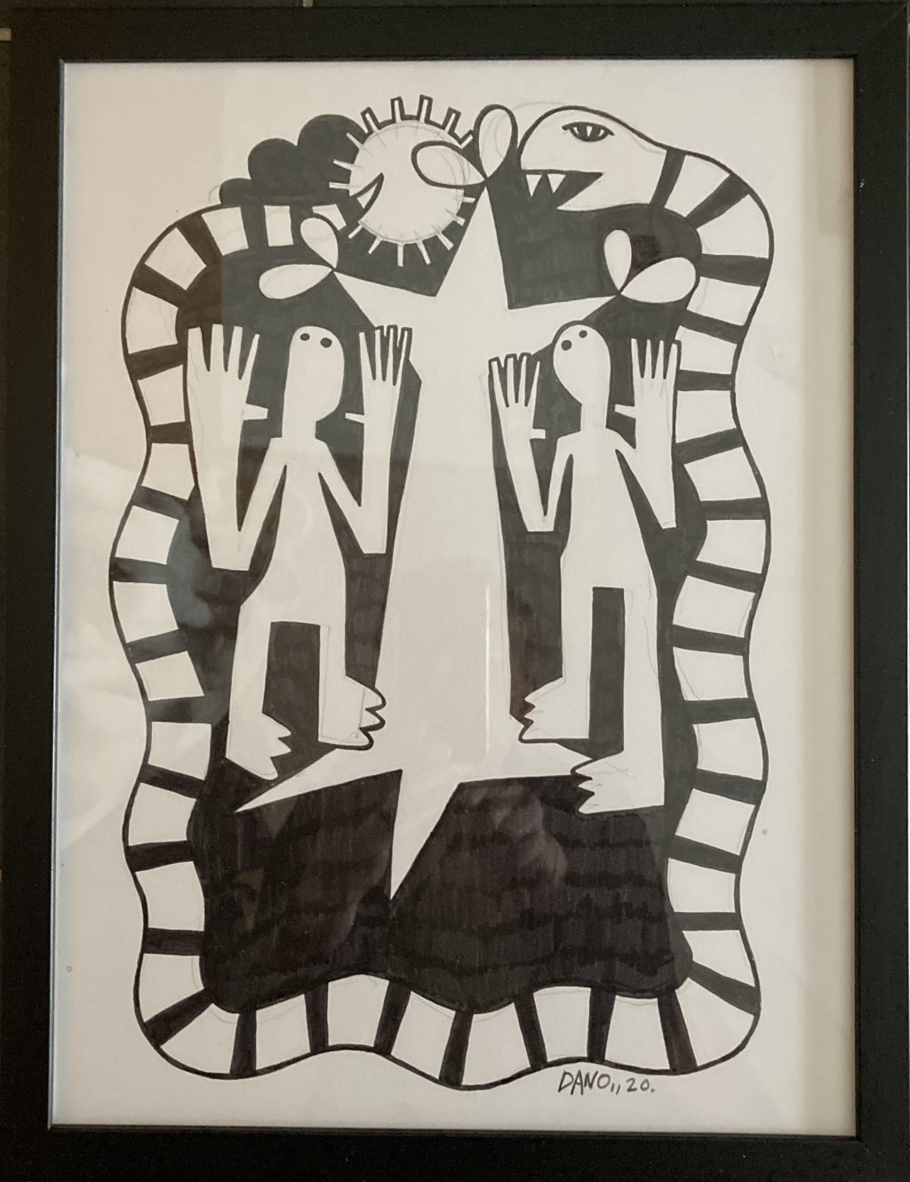 'Eden', ett konstverk av Daniel DANO Wilhelmsson