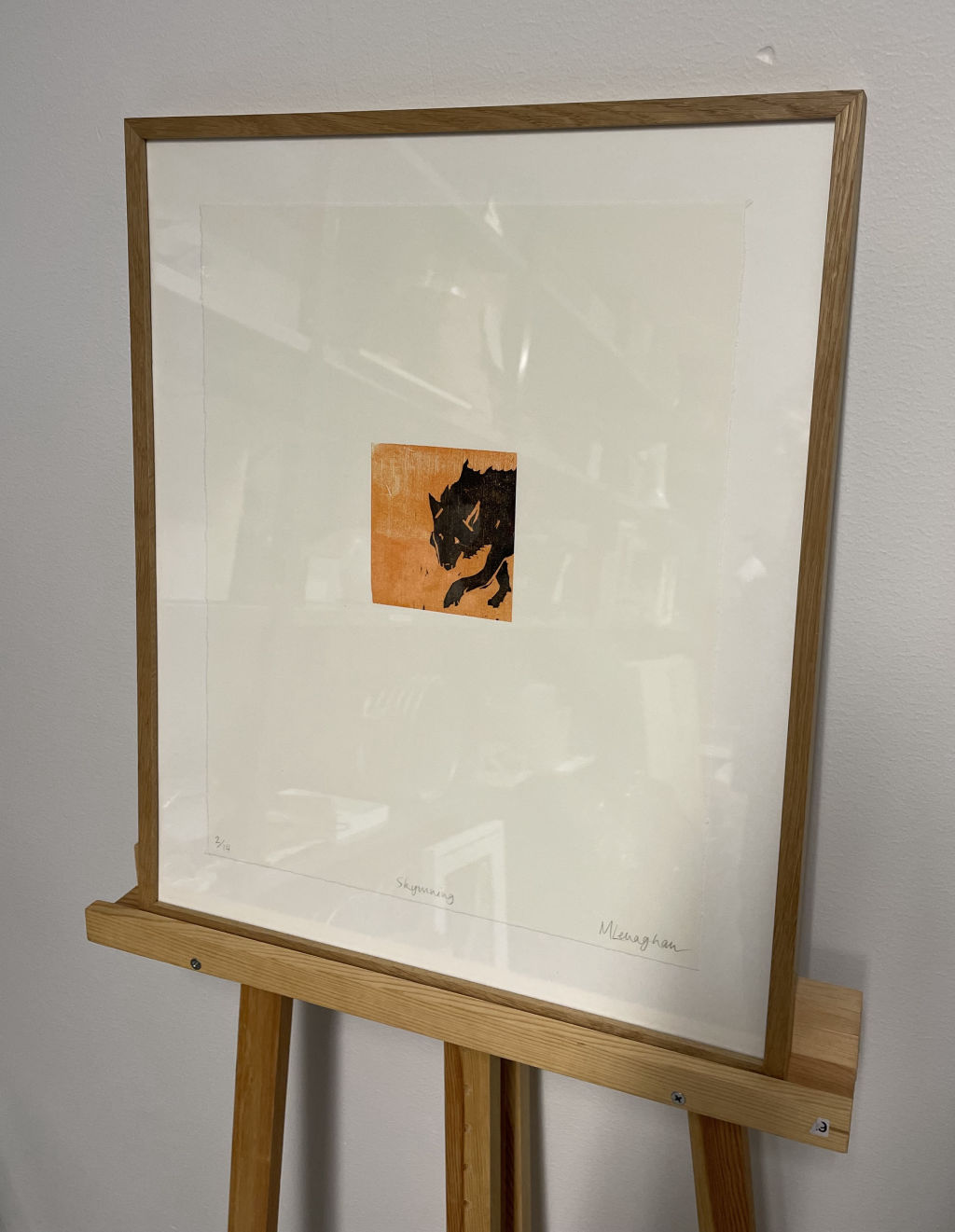 '8. Skymning', ett konstverk av Maev Lenaghan