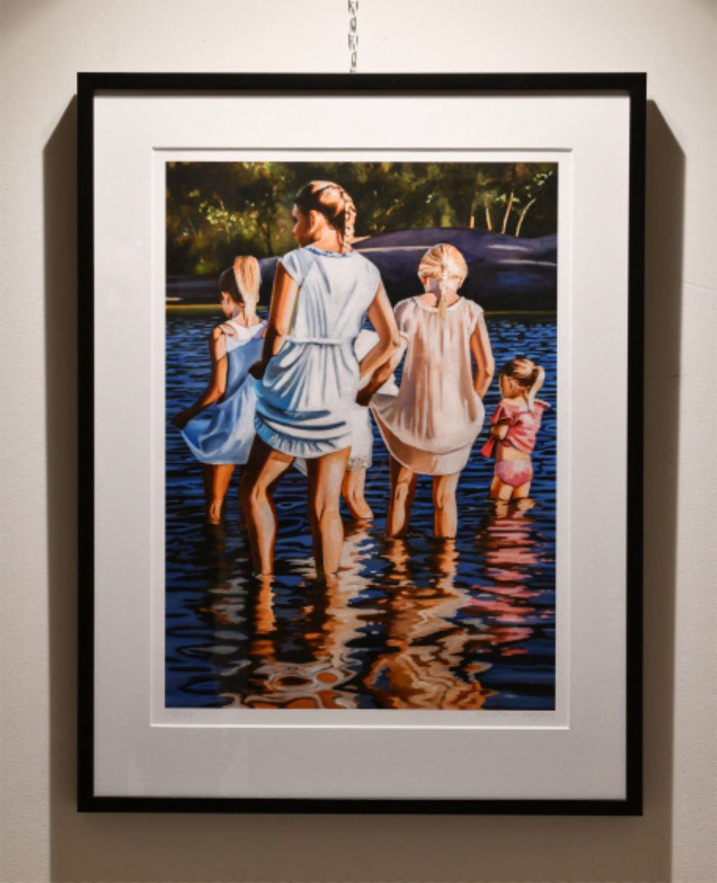 'Vada eller bada', ett konstverk av Anna Maria Lindholm Rogberg