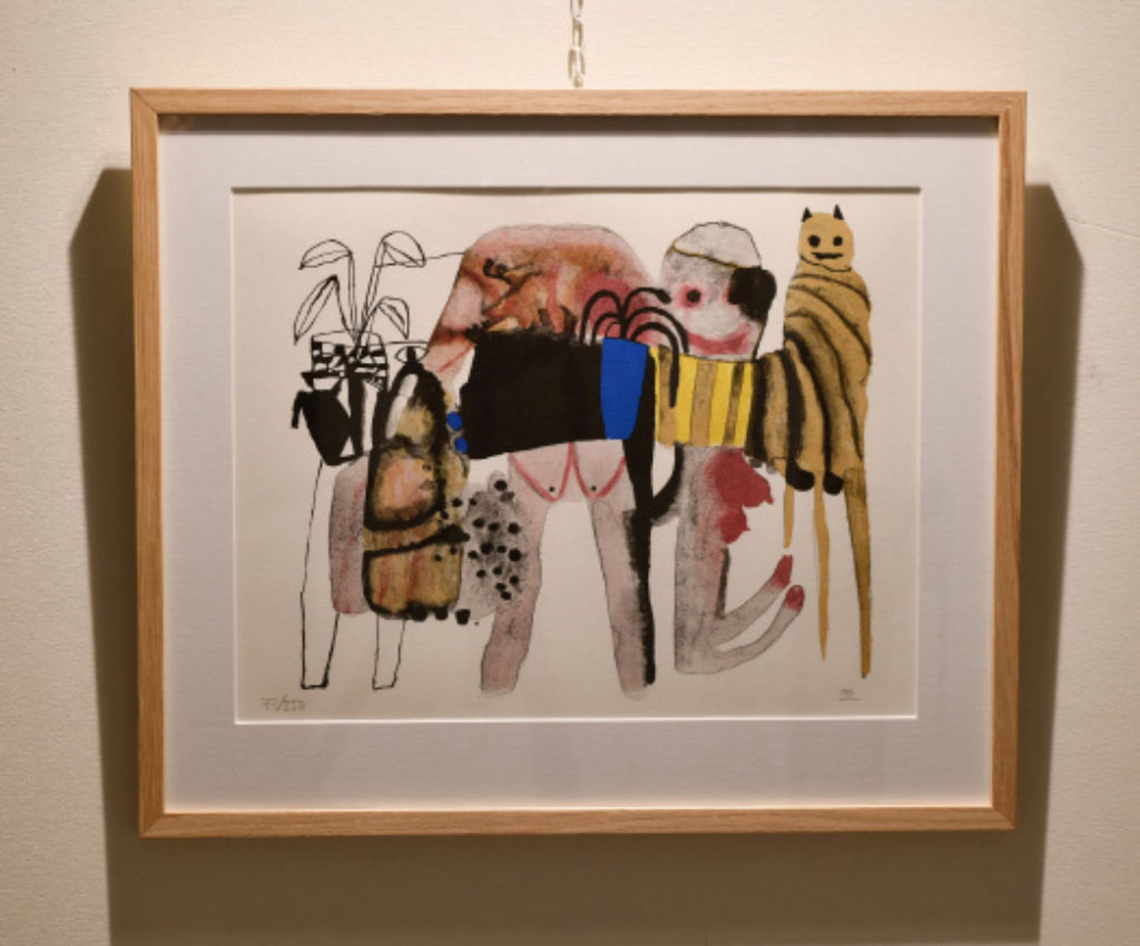 'I'm riding with my lady luck', ett konstverk av Emma Larson