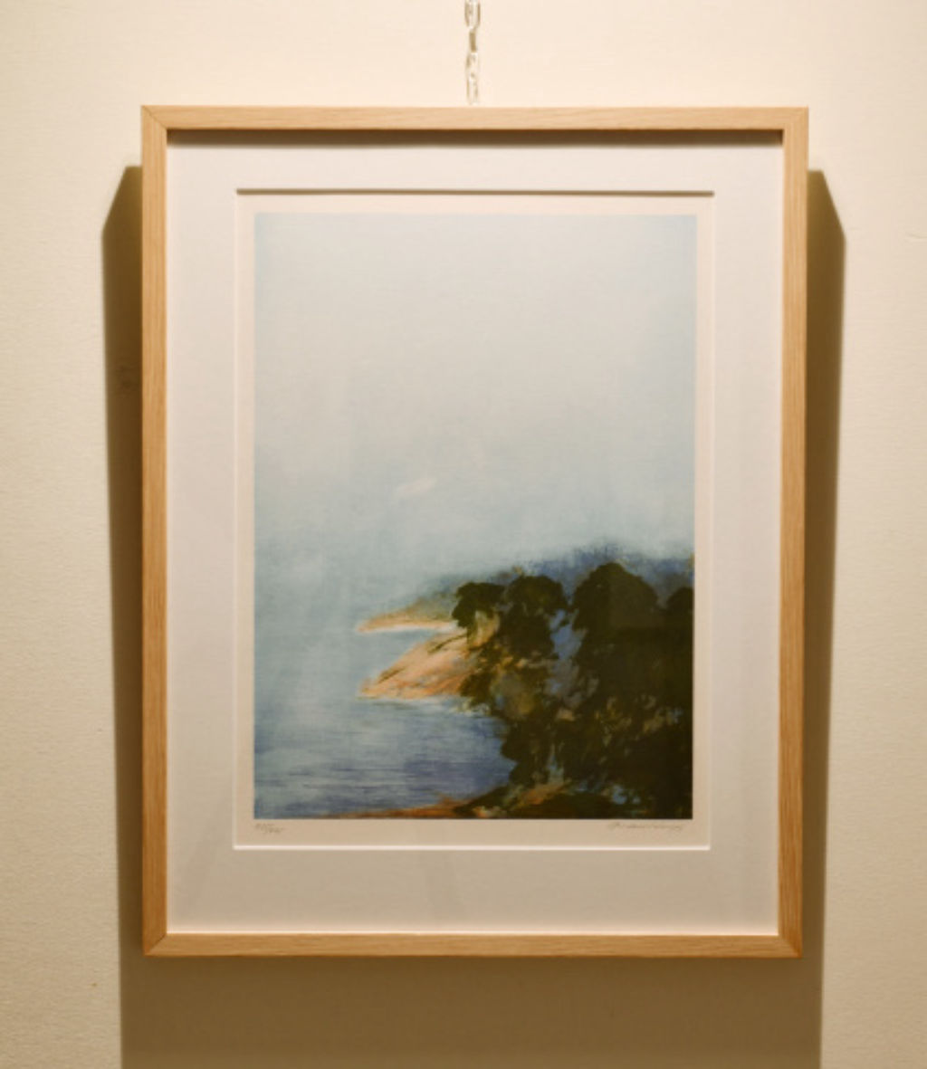 'Vid träsköfjärden', ett konstverk av Anders Hugo