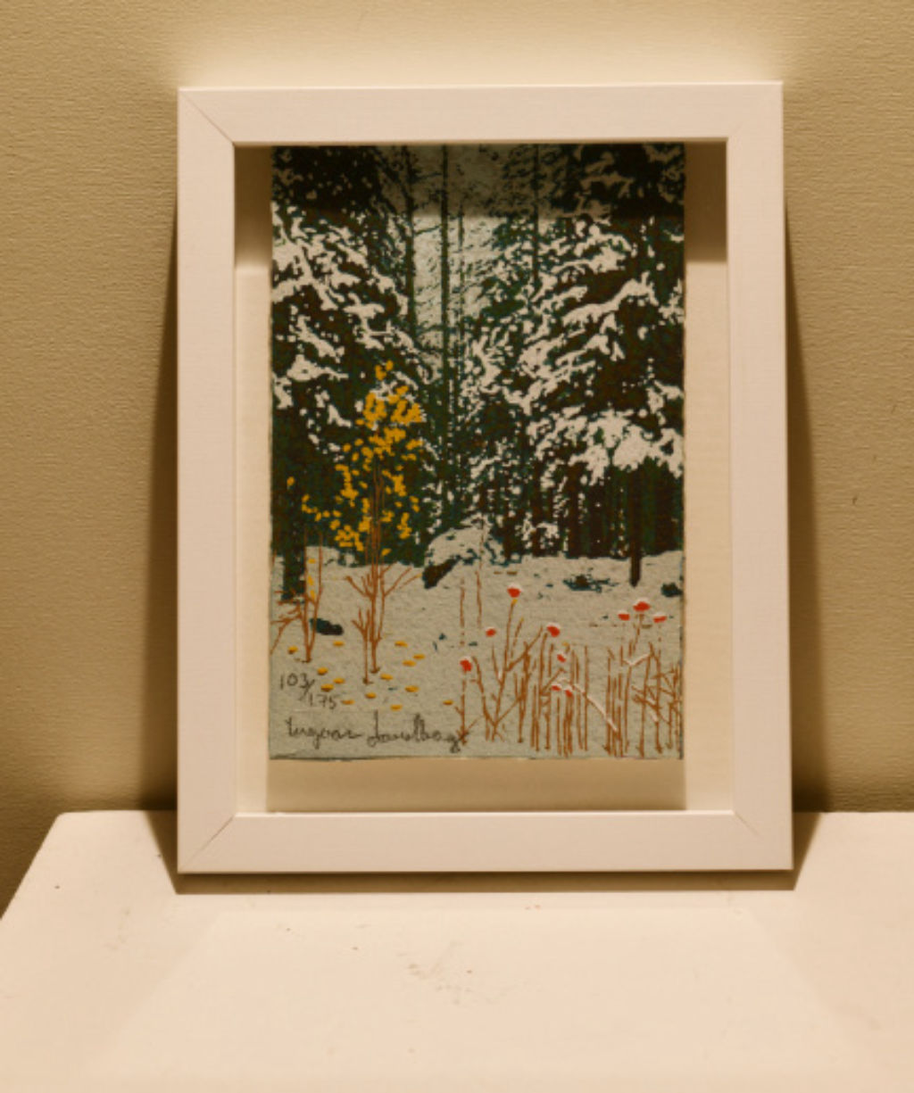 'Utan titel', ett konstverk av Ingvar Landberg