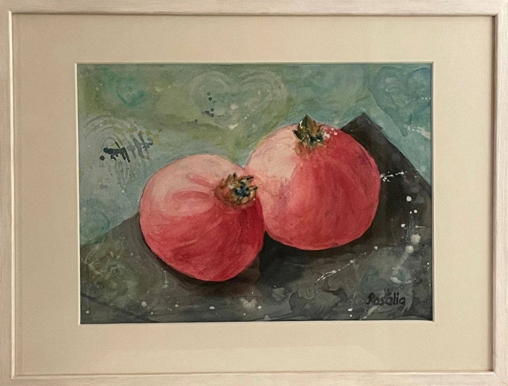 'Granatäpplen', ett konstverk av Rosalia Svensson