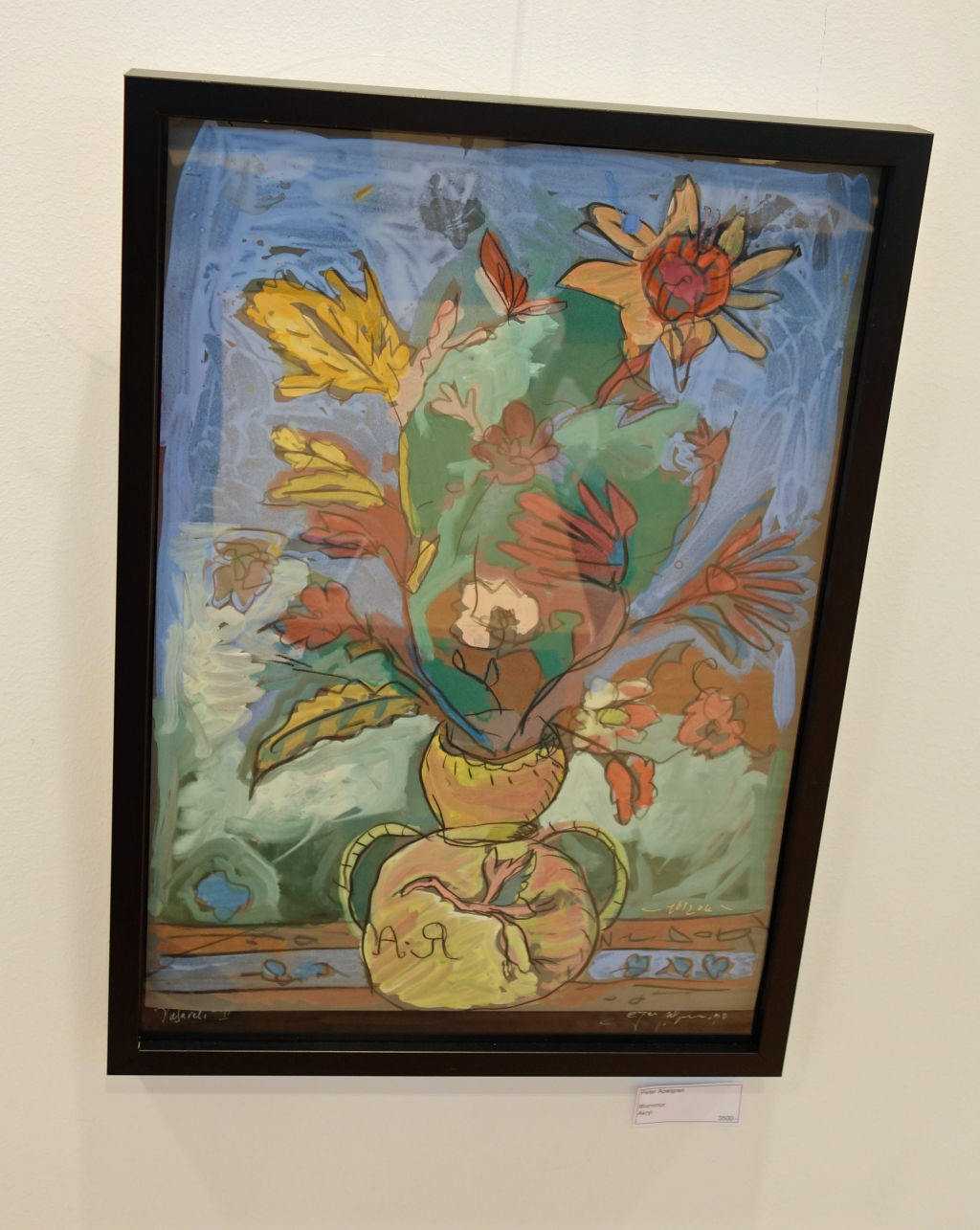 '36. Blommor', ett konstverk av Peter Apelgren