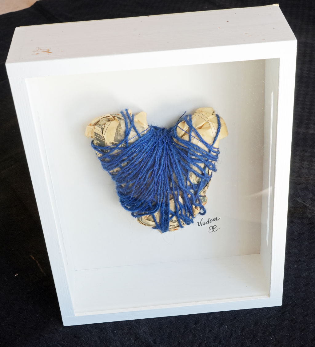 'Visdom', ett konstverk av Gunnester Edlom Sköld