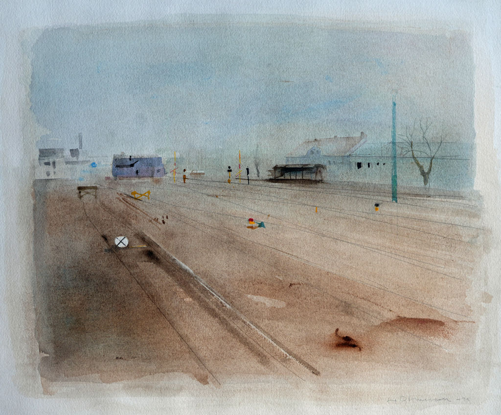 'Station', ett konstverk av Leif Olausson