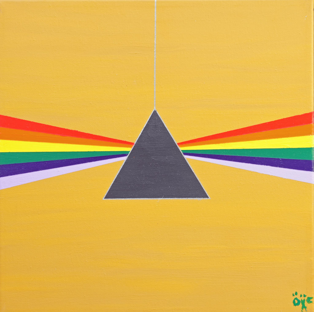 'Dark side', ett konstverk av Örjan Norén