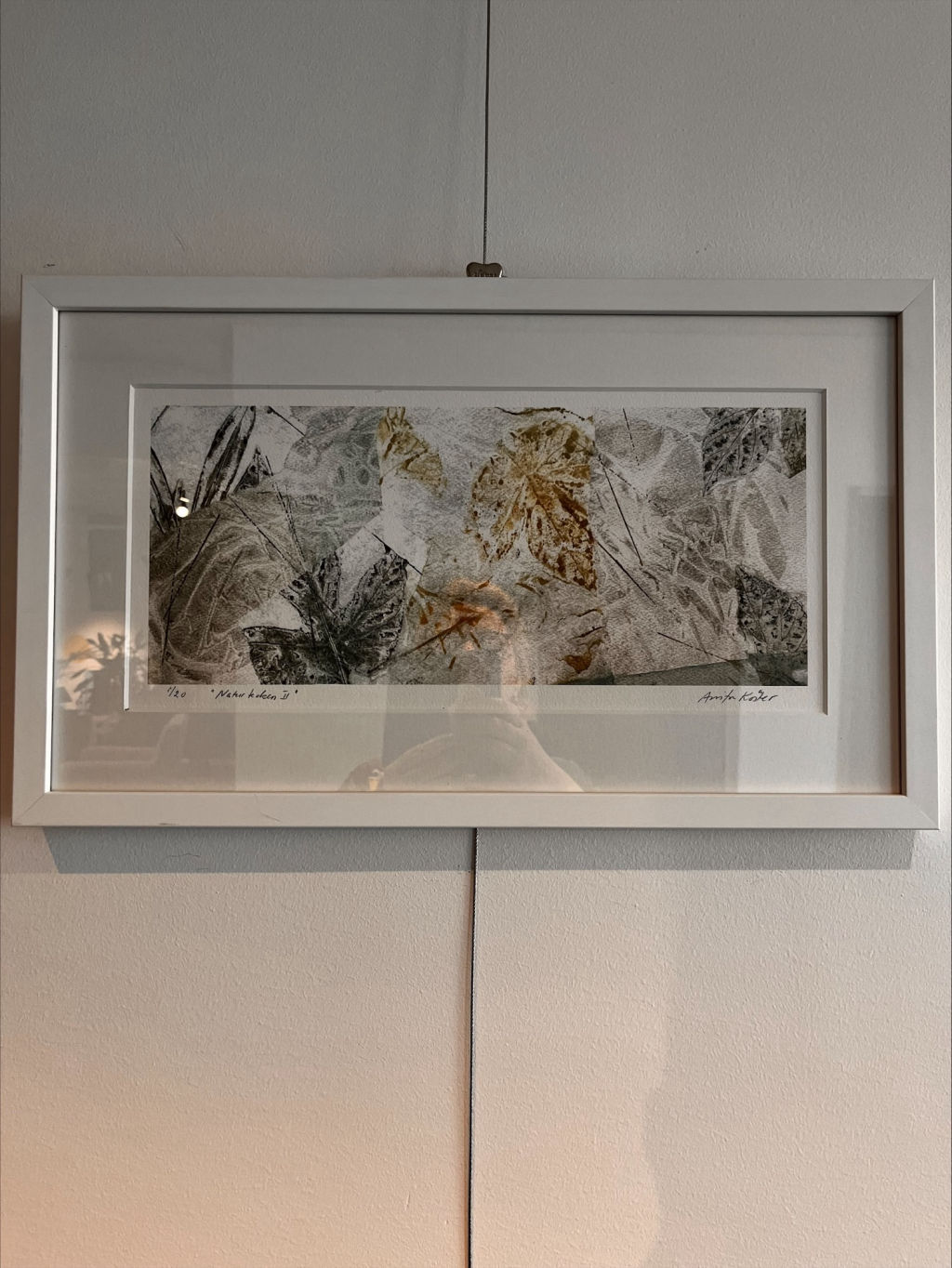 'Naturtecken 2', ett konstverk av Anita Köster