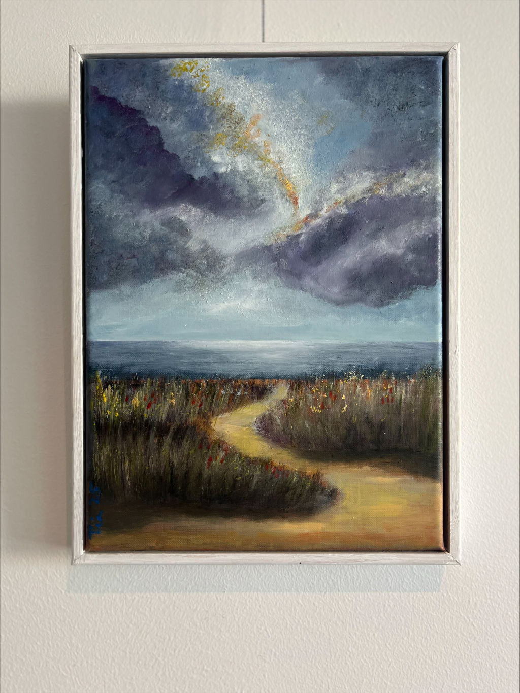 'Efter regn', ett konstverk av Pia Eldin-Lindstén