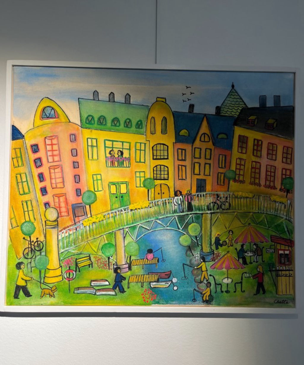 'Bron', ett konstverk av Kerstin Palmkvist