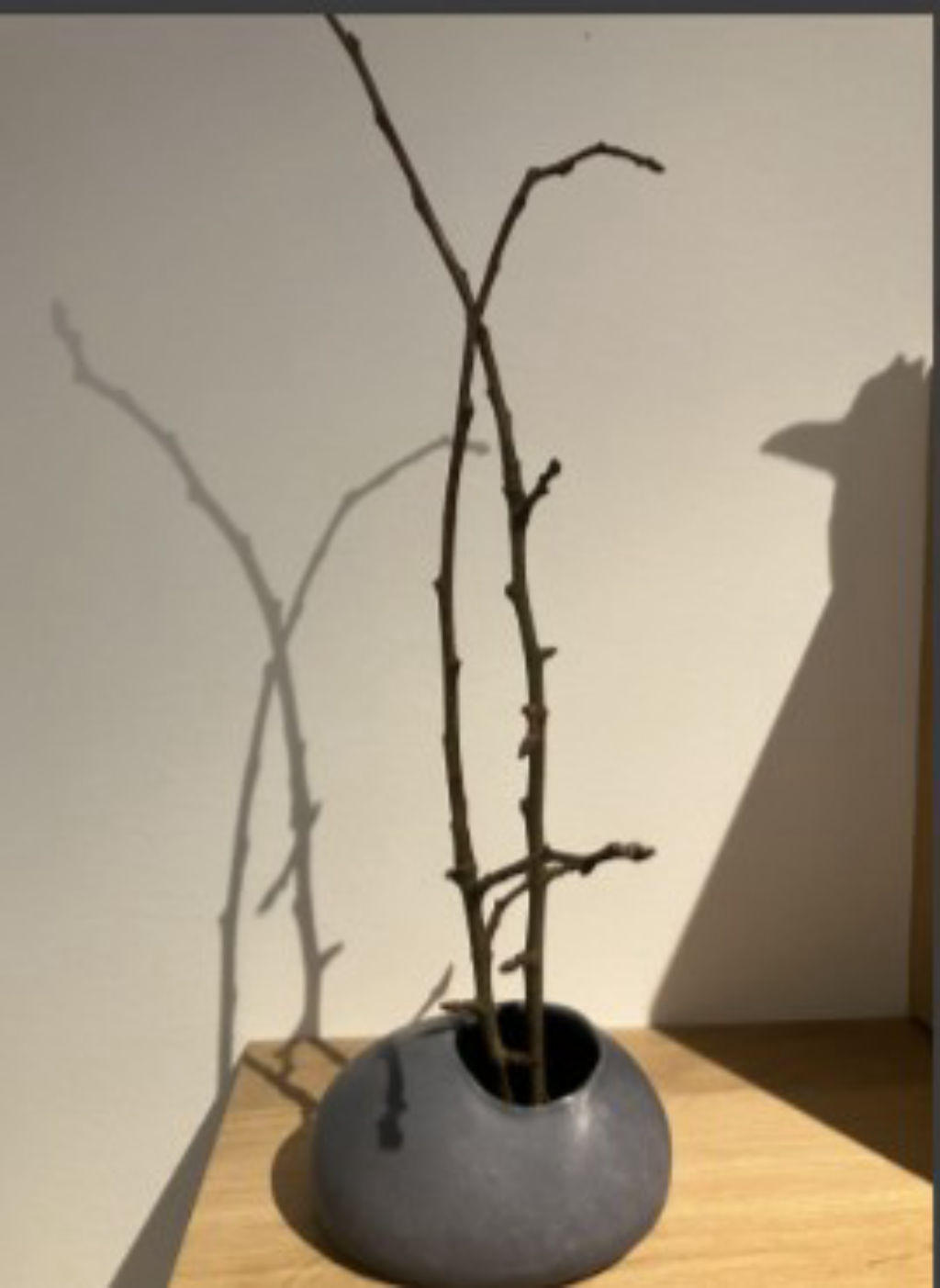 'Ikebana ljus', ett konstverk av Solange Korn Arvidsson