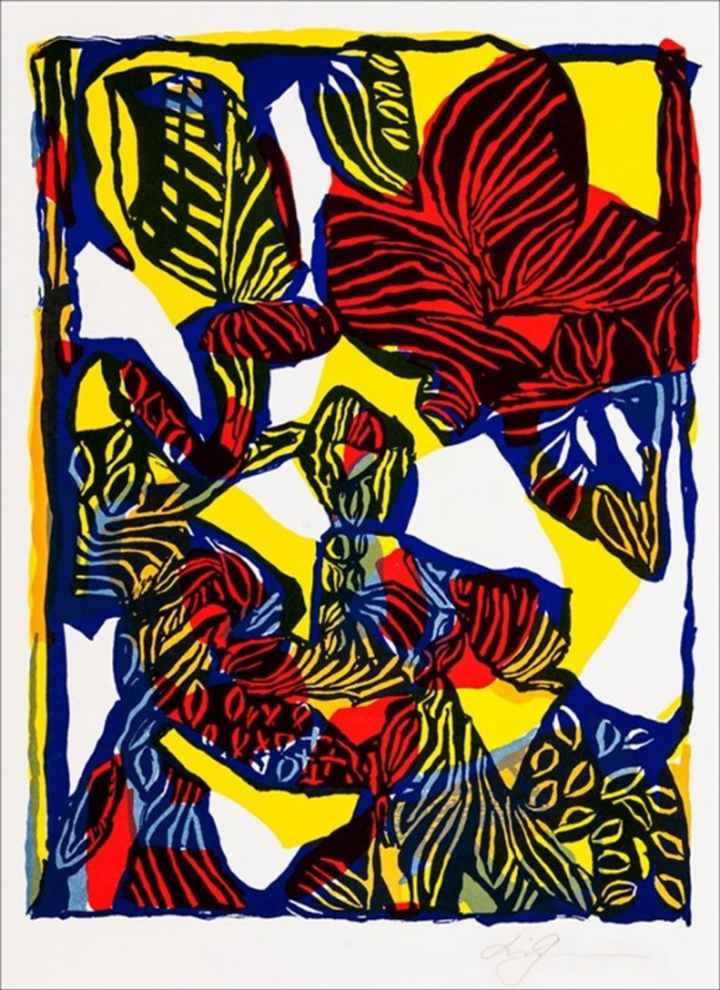 'Verk 21', ett konstverk av Lis Gram