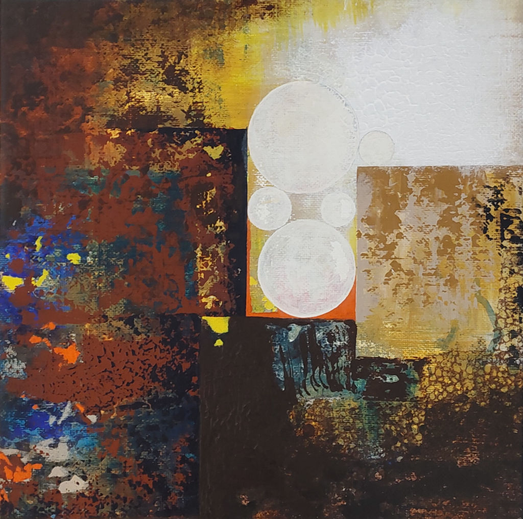 'Verk 4 Förnimmelse', ett konstverk av Ewy Ekström Hamberg