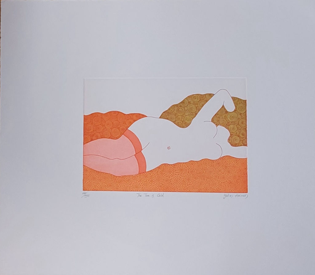 'Verk 5 The tea is cold', ett konstverk av Yoko Akino