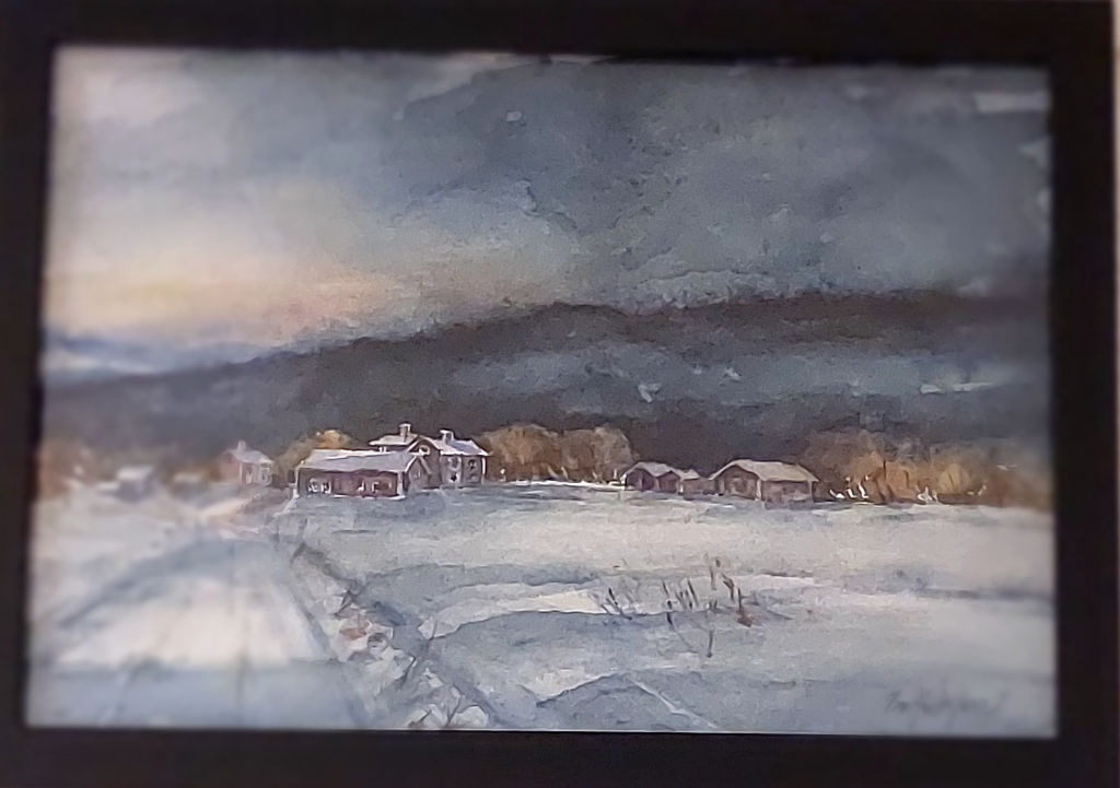 'Verk 21 Resele turistväg', ett konstverk av Bo Lidgren