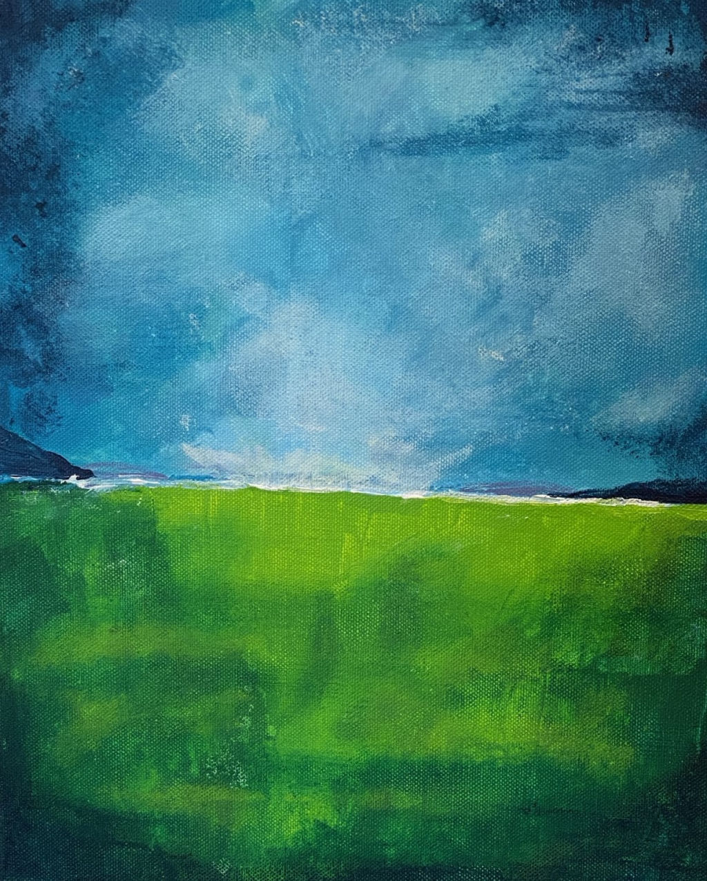 'Verk 26 Mörka moln', ett konstverk av Lena Wälivaara