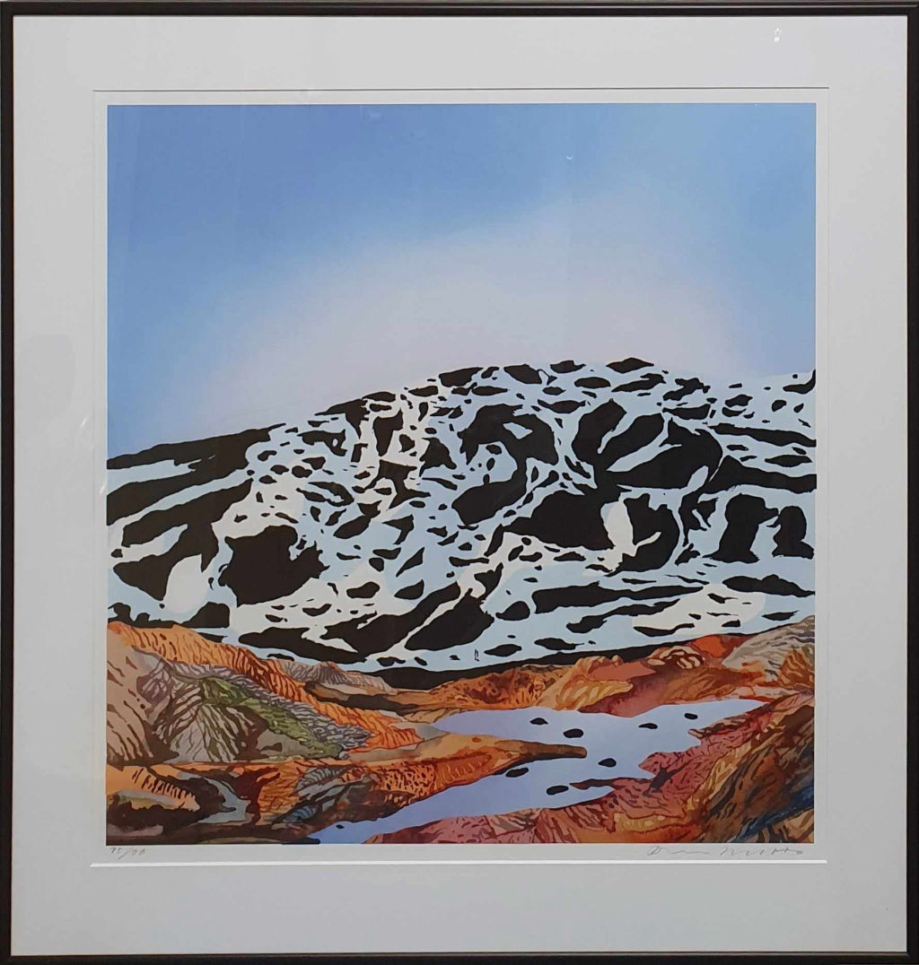 'Hundfjället', ett konstverk av Roger Metto