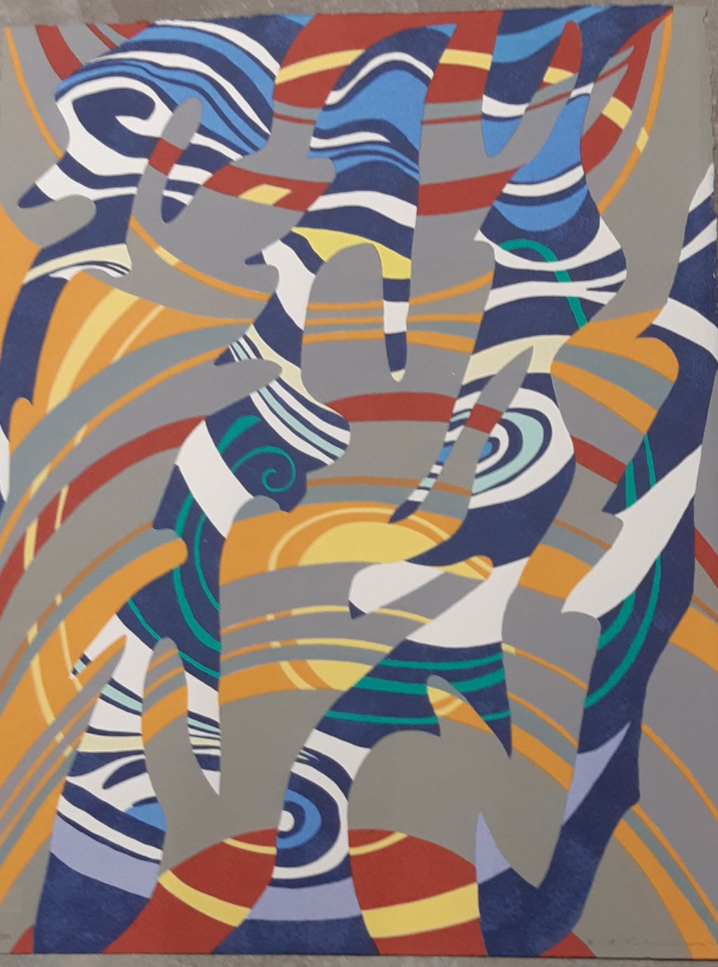 'Serigrafi', ett konstverk av Karl-Axel Persson