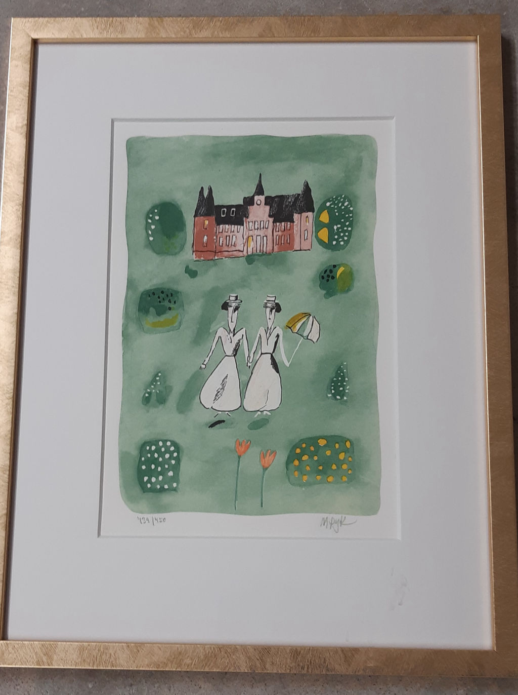 'Litografi', ett konstverk av Madeleine Pyk