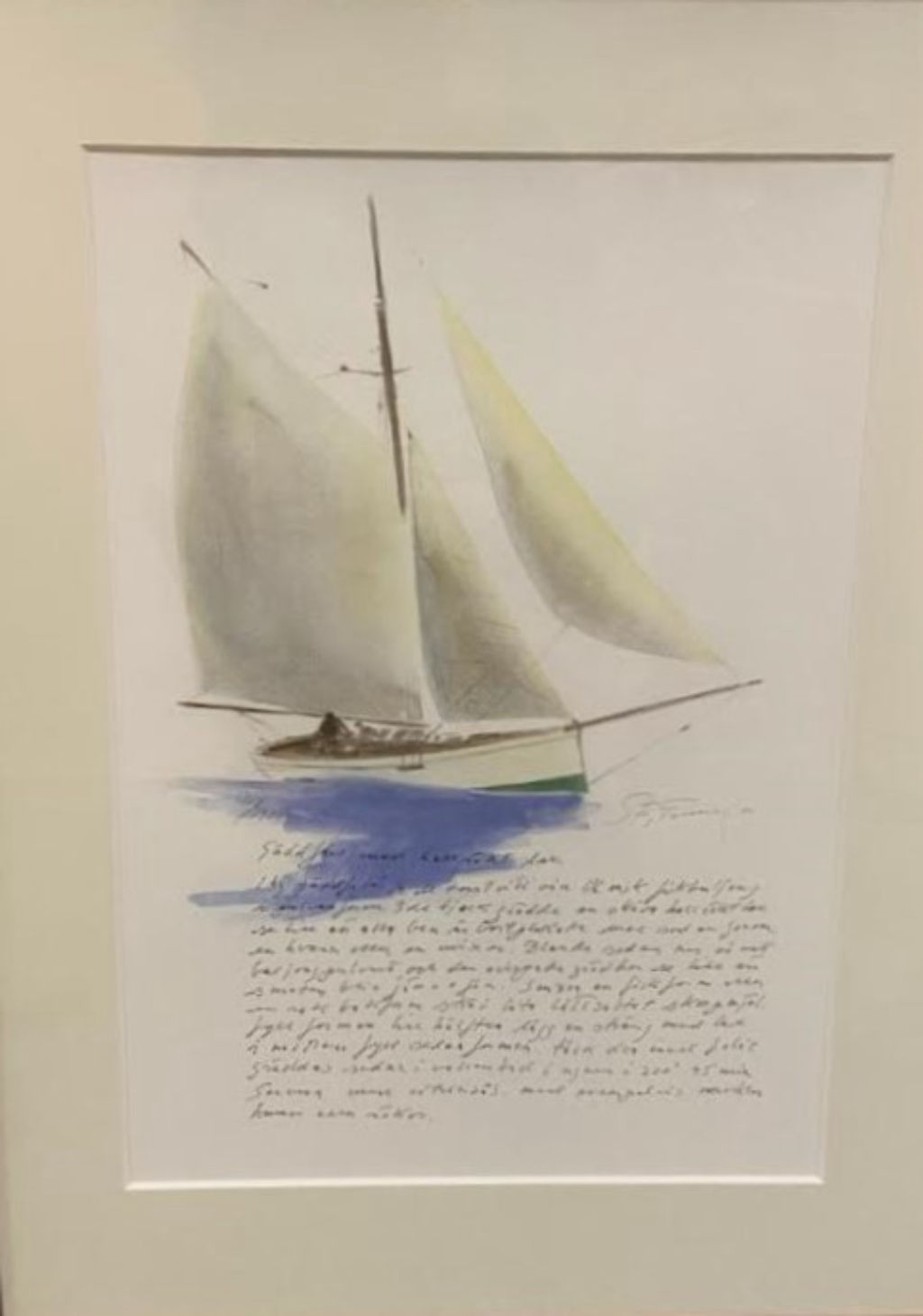 'Litografi', ett konstverk av Stig Fyring