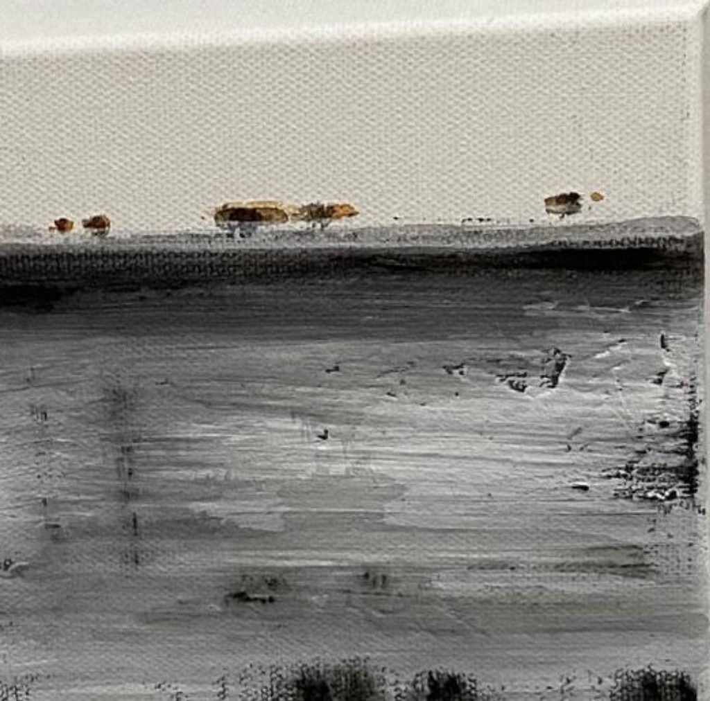 'Olja ”Wather IV” ', ett konstverk av Anna Blades