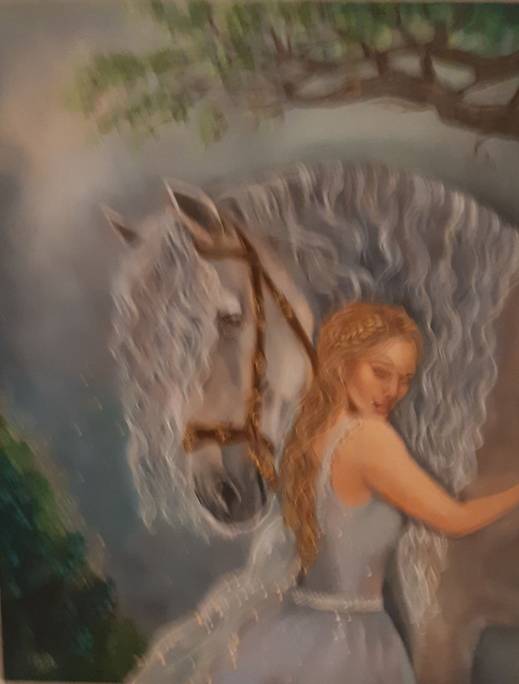 'Olja på Pannå', ett konstverk av Tanya Hökensdotter