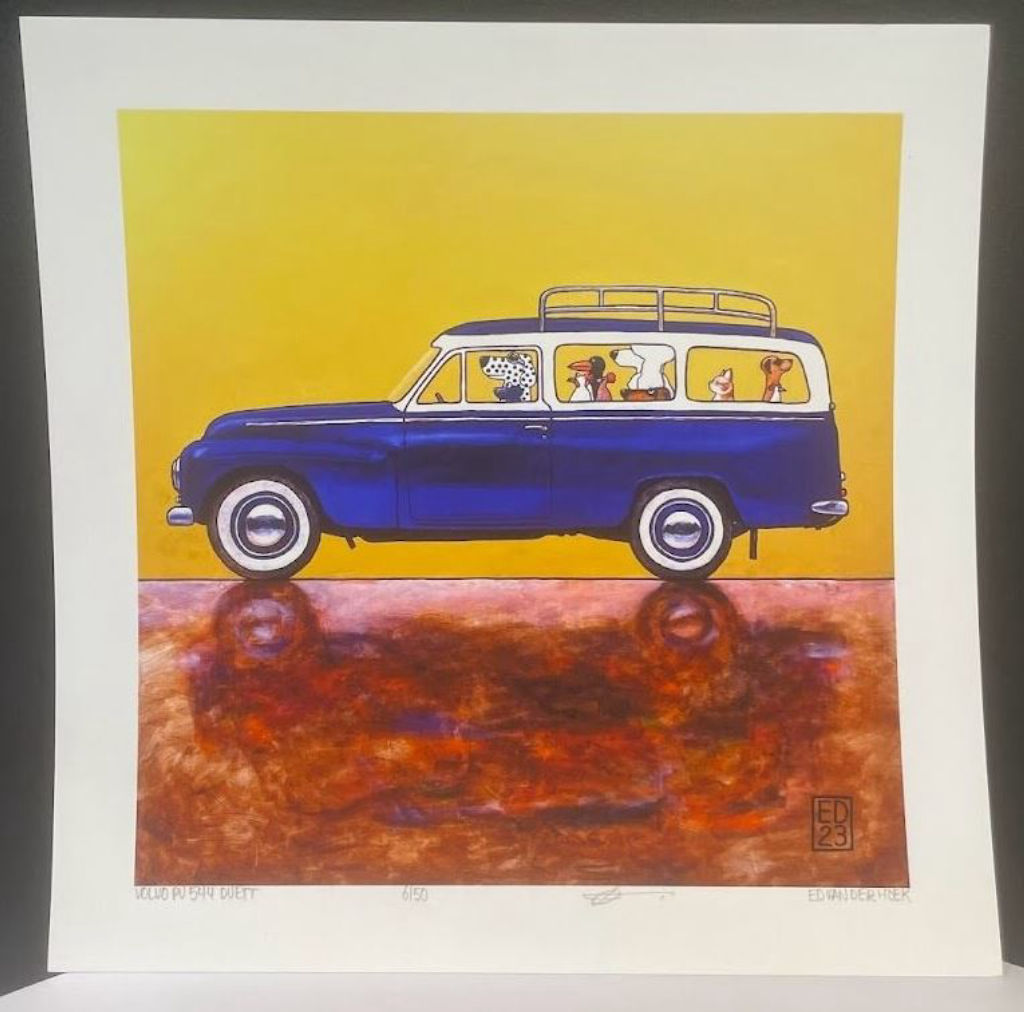 'Volvo PU544 Duett', ett konstverk av Ed van der Hoek