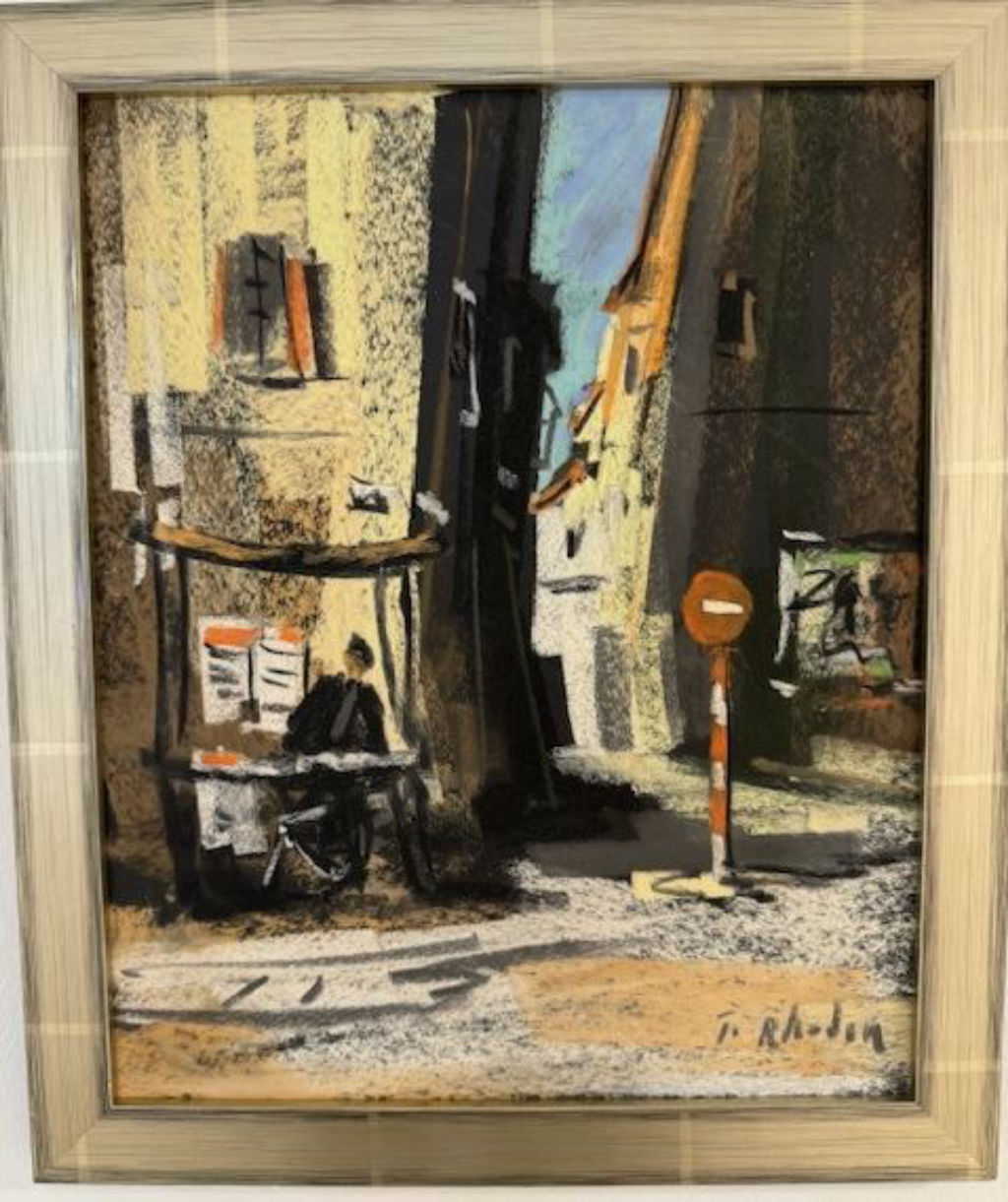 'Gränd', ett konstverk av Teddy Rhodin