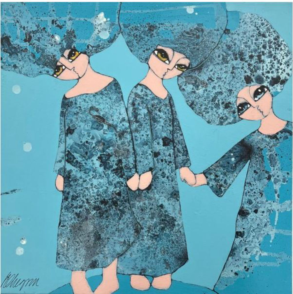 'Våga hoppa', ett konstverk av Hanna Ekegren