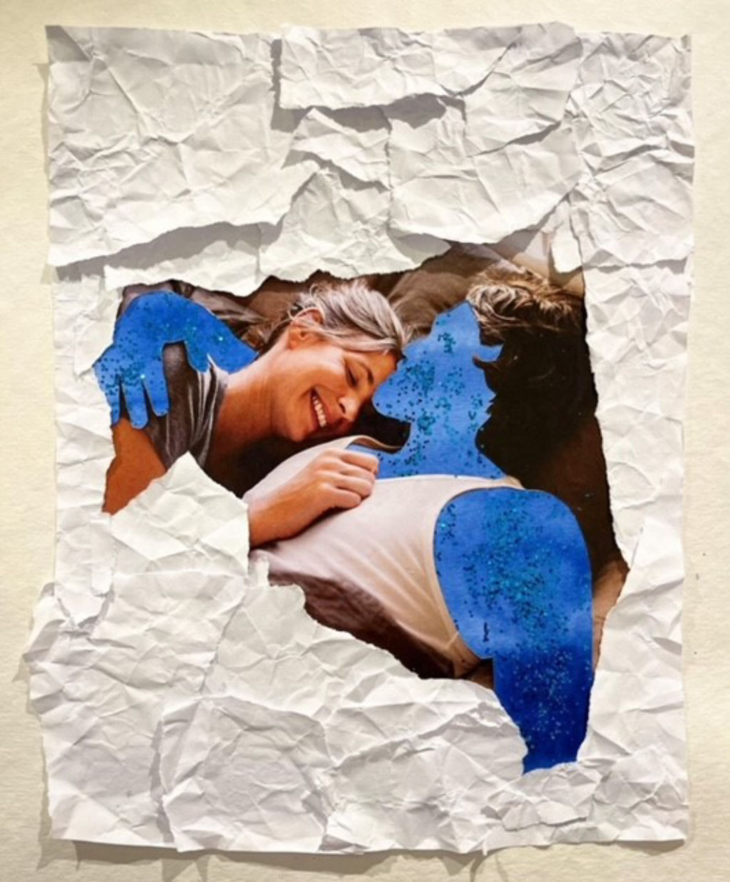 'Memories of a smile', ett konstverk av Nina Ohlin