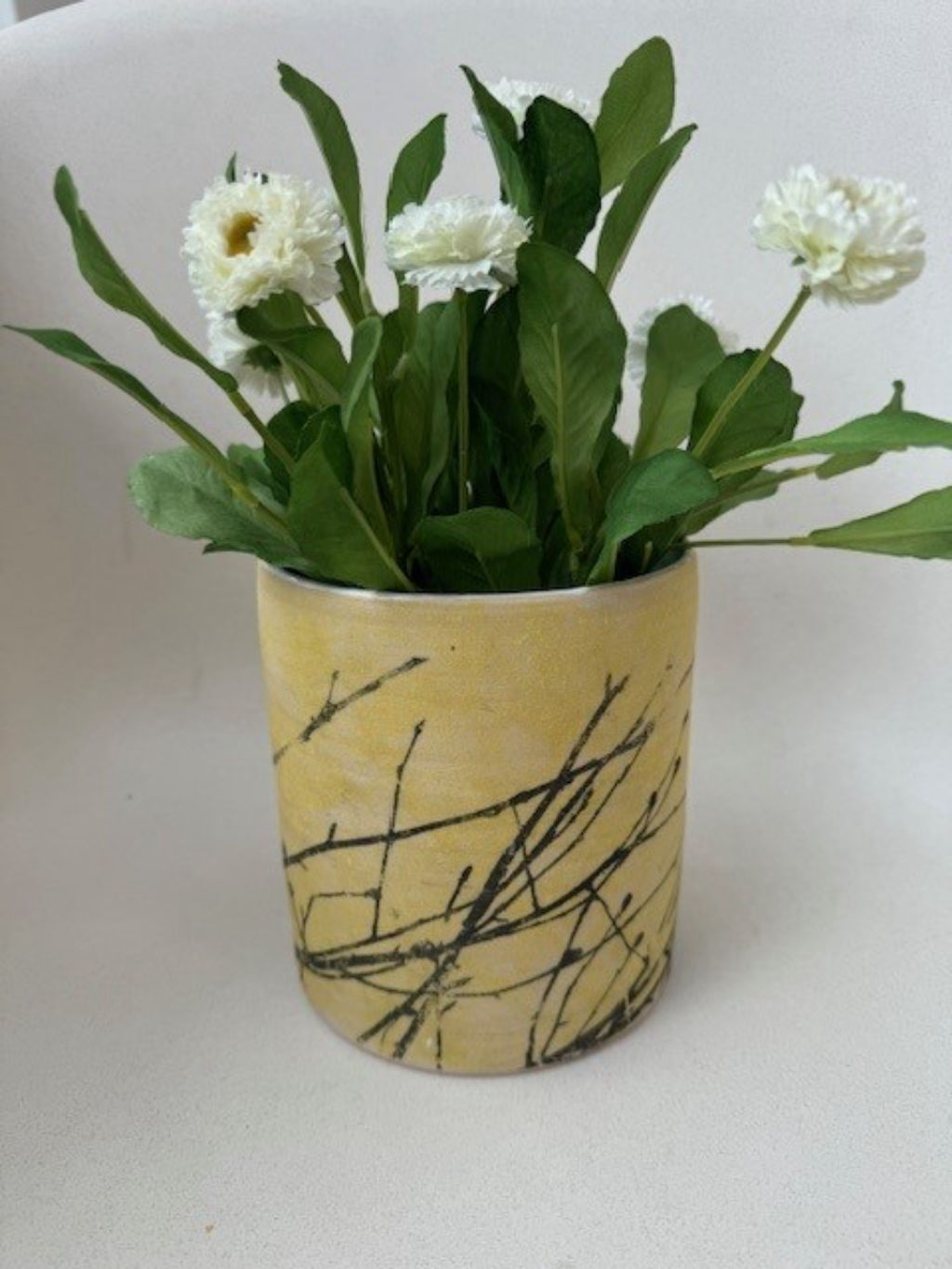 'Gul kruka', ett konstverk av Meta Braconier