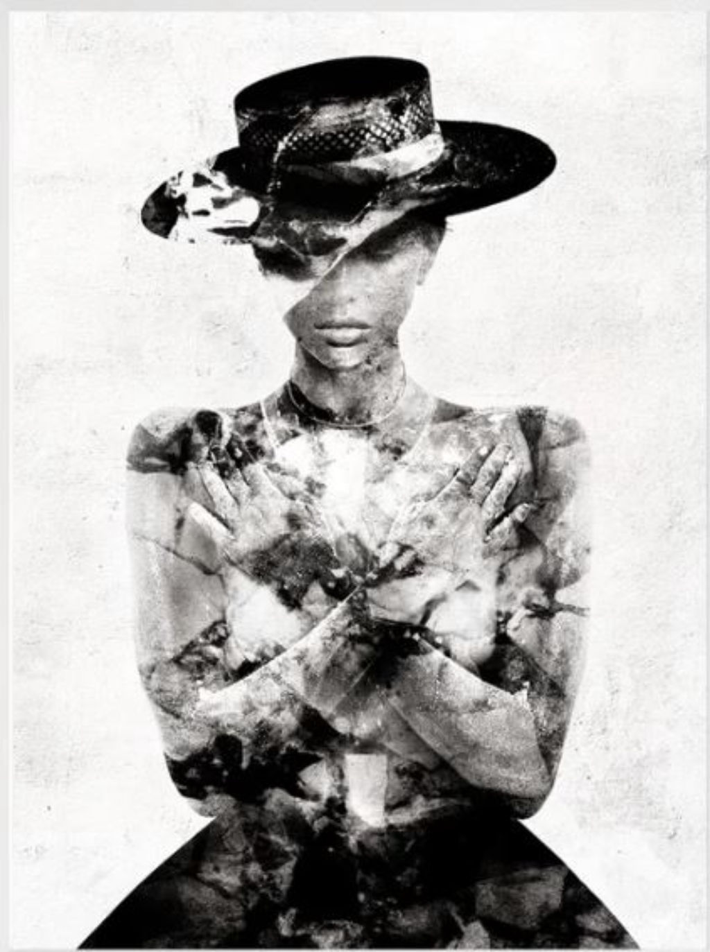 'Inverta akacia', ett konstverk av Linnea Frank