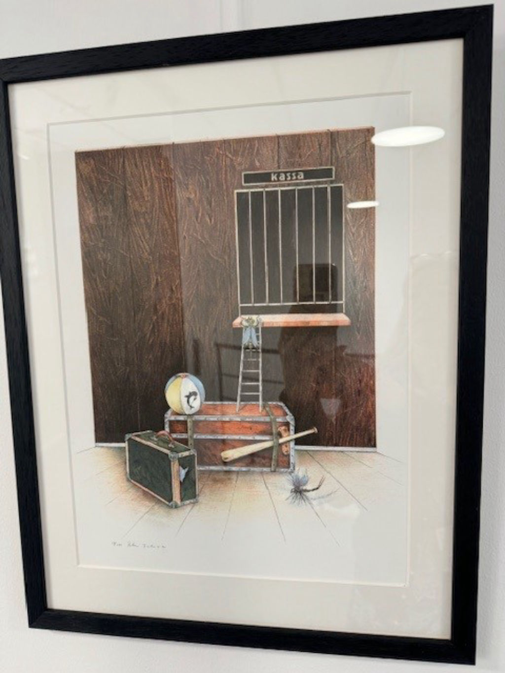 'Resa', ett konstverk av Peter Jakoby