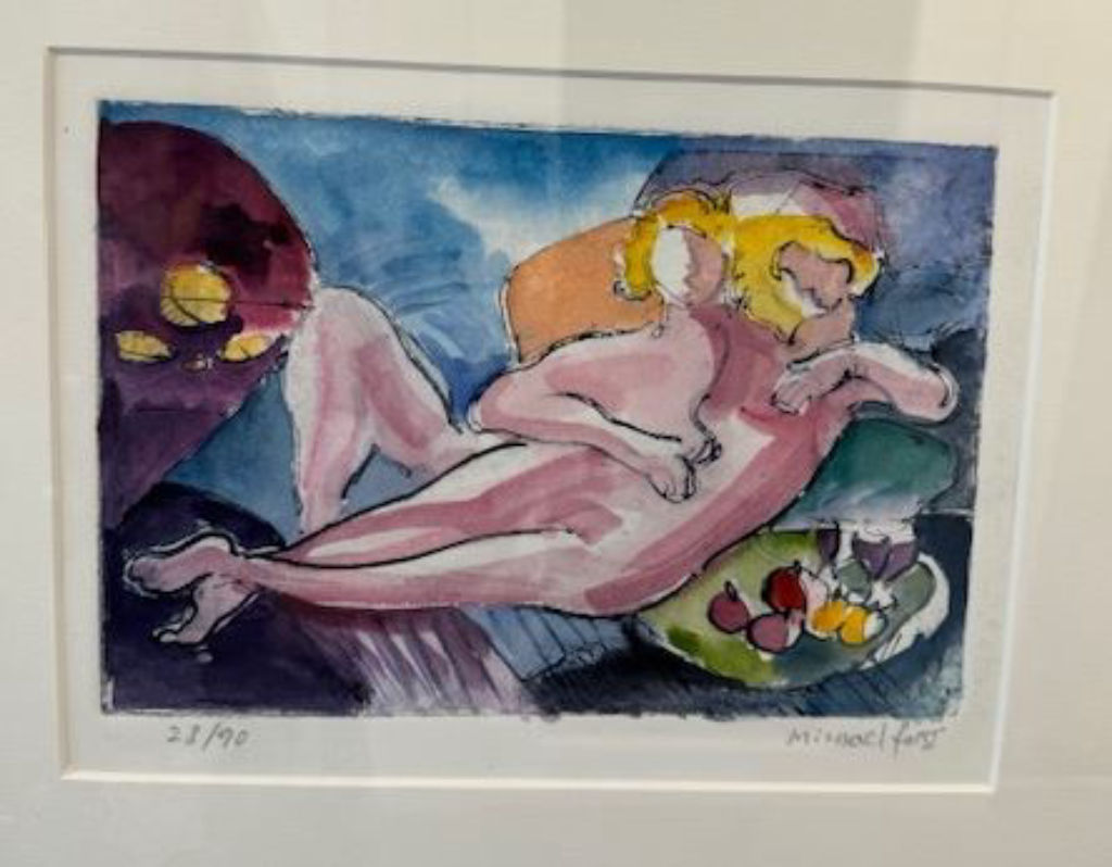 'Hemmakväll', ett konstverk av Michael Forss