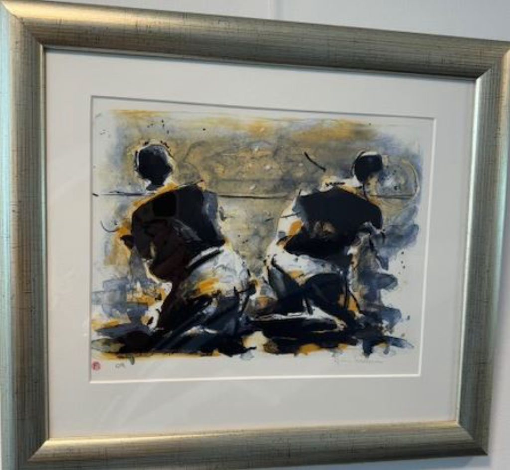 'Bad', ett konstverk av Björn Krestesen