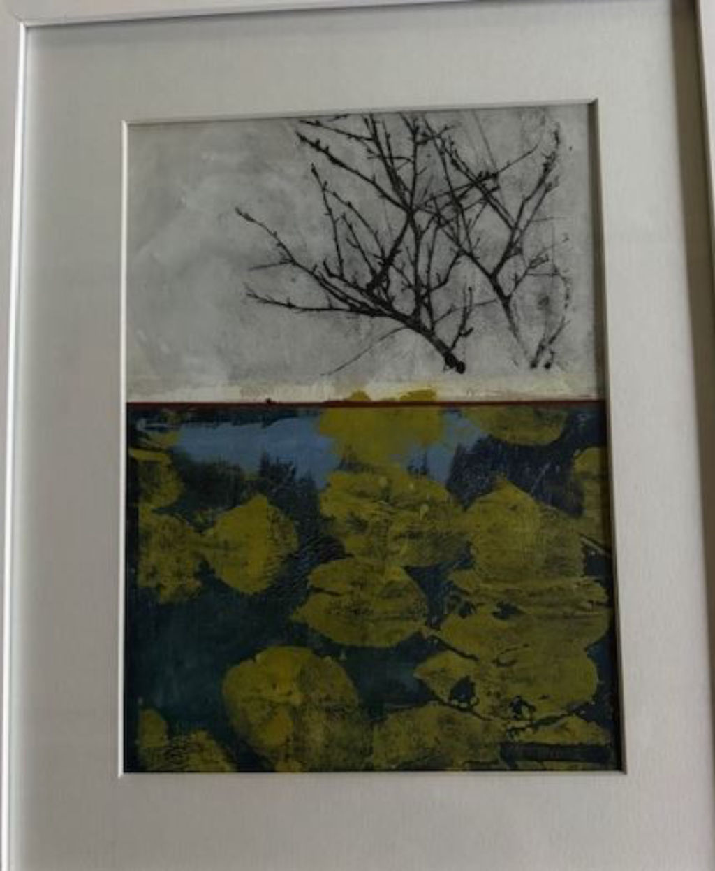 'Blad och kvistar', ett konstverk av Meta Braconier