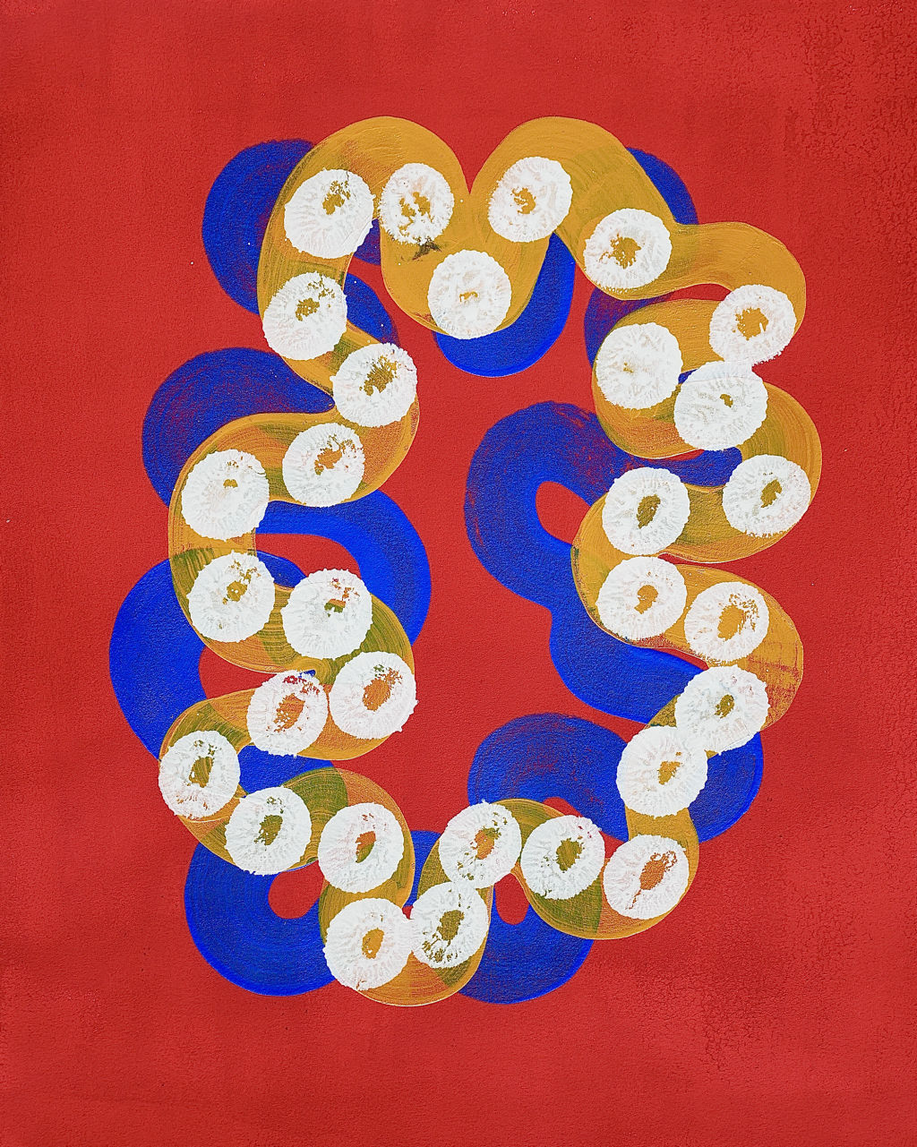 'Snakes and tumbleweed', 2022, ett konstverk av Andy Voitka